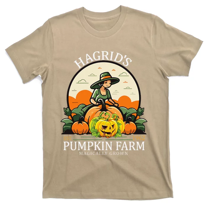 Hagrid’S Est. 1962 Pumpkin Farm Magically Grown Halloween T-Shirt