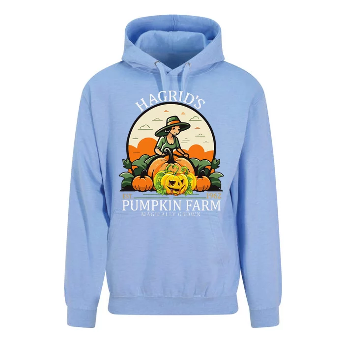 Hagrid’S Est. 1962 Pumpkin Farm Magically Grown Halloween Unisex Surf Hoodie