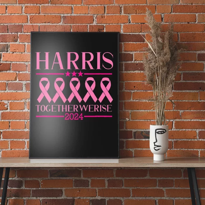 Harris Election 2024 Kamala Harris Breast Cancer Squad Poster