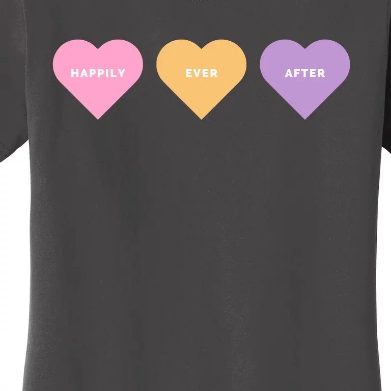 Happily Ever After Hearts Women's T-Shirt