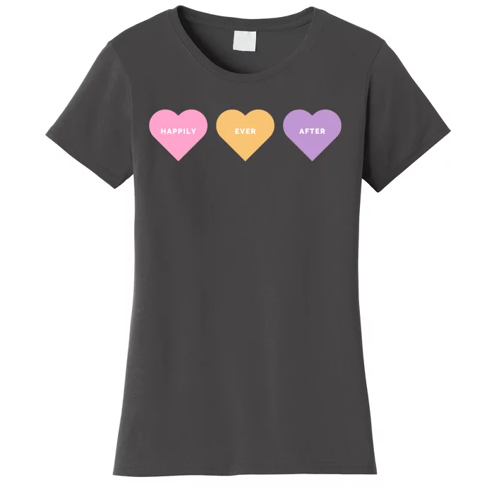 Happily Ever After Hearts Women's T-Shirt