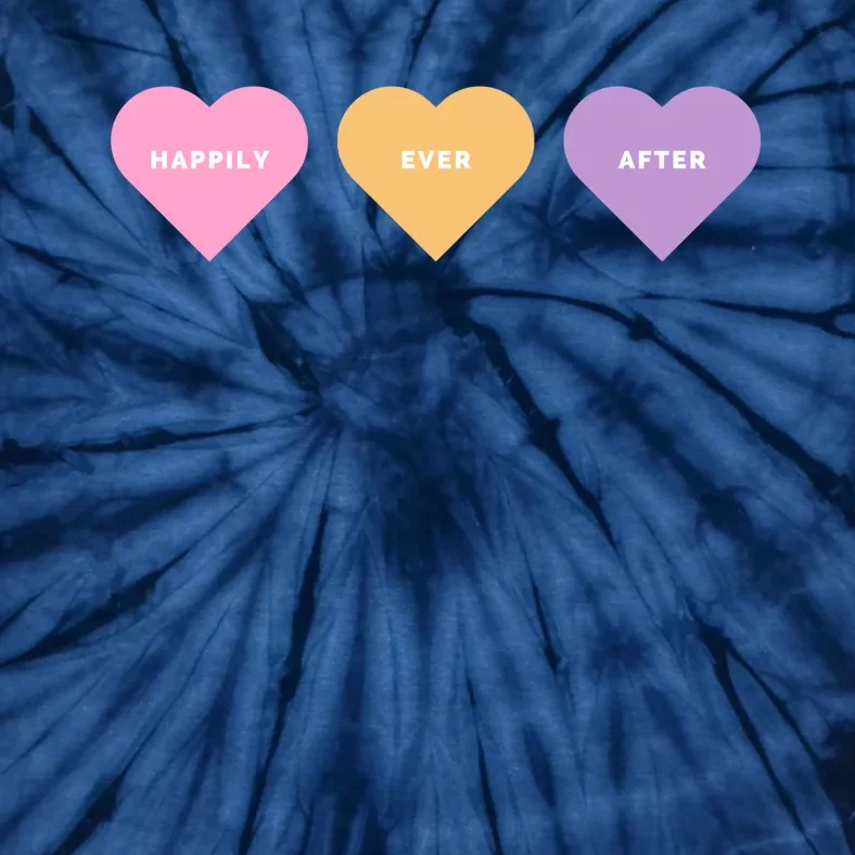 Happily Ever After Hearts Tie-Dye T-Shirt