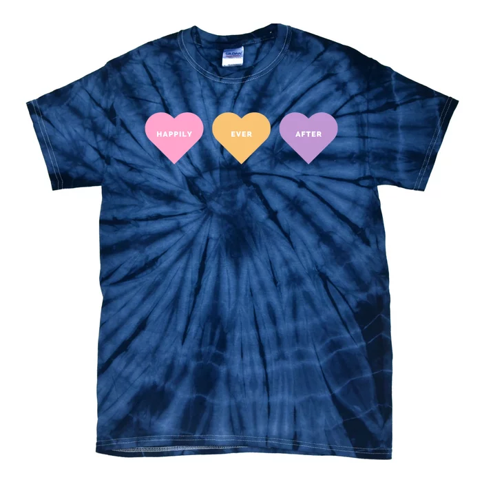 Happily Ever After Hearts Tie-Dye T-Shirt