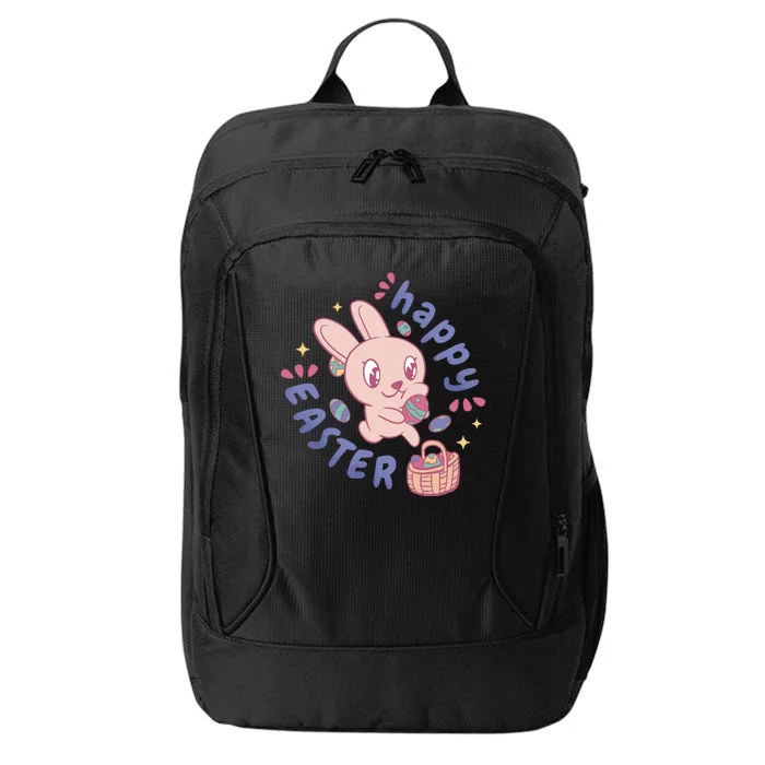 Happy Easter Adorable Bunny City Backpack