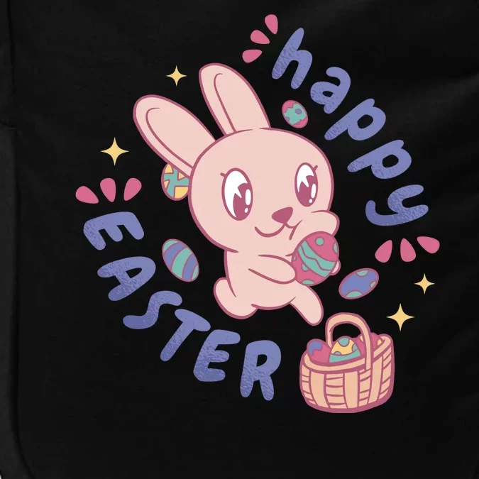 Happy Easter Adorable Bunny Impact Tech Backpack