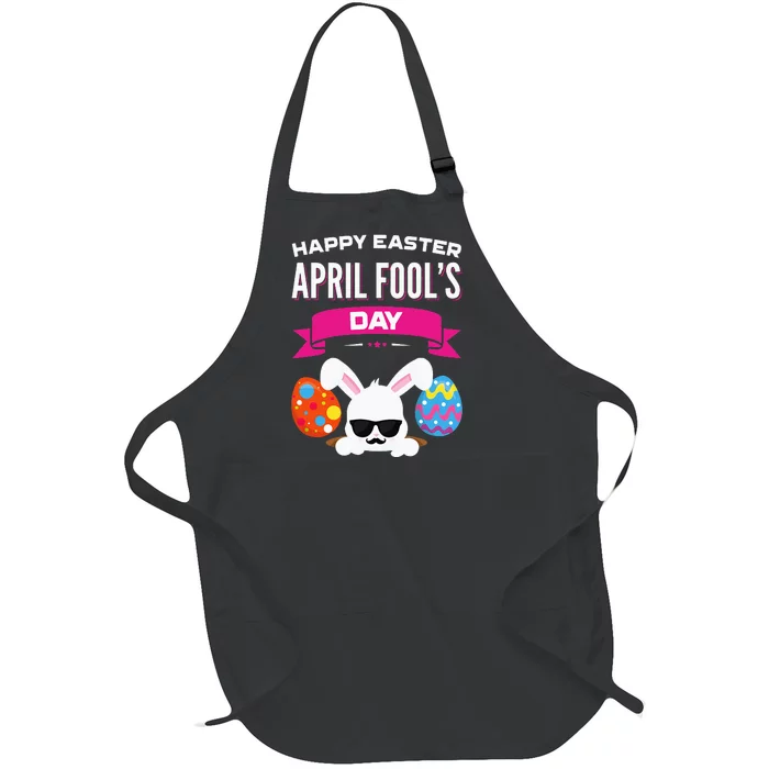 Happy Easter April Fool's Day Gift Easter 2018 Eggs Full-Length Apron With Pocket