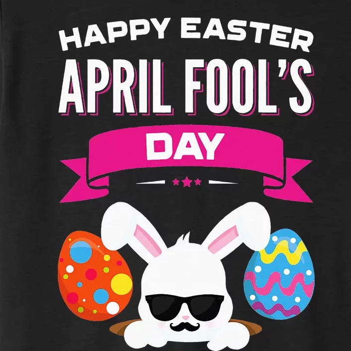 Happy Easter April Fool's Day Gift Easter 2018 Eggs ChromaSoft Performance T-Shirt