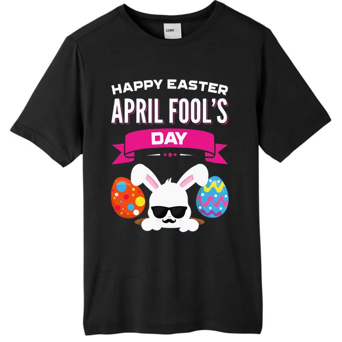 Happy Easter April Fool's Day Gift Easter 2018 Eggs ChromaSoft Performance T-Shirt