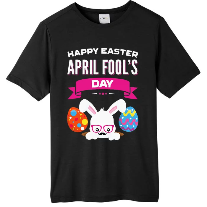 Happy Easter April Fool's Day Gift Easter 2018 Nerdy ChromaSoft Performance T-Shirt