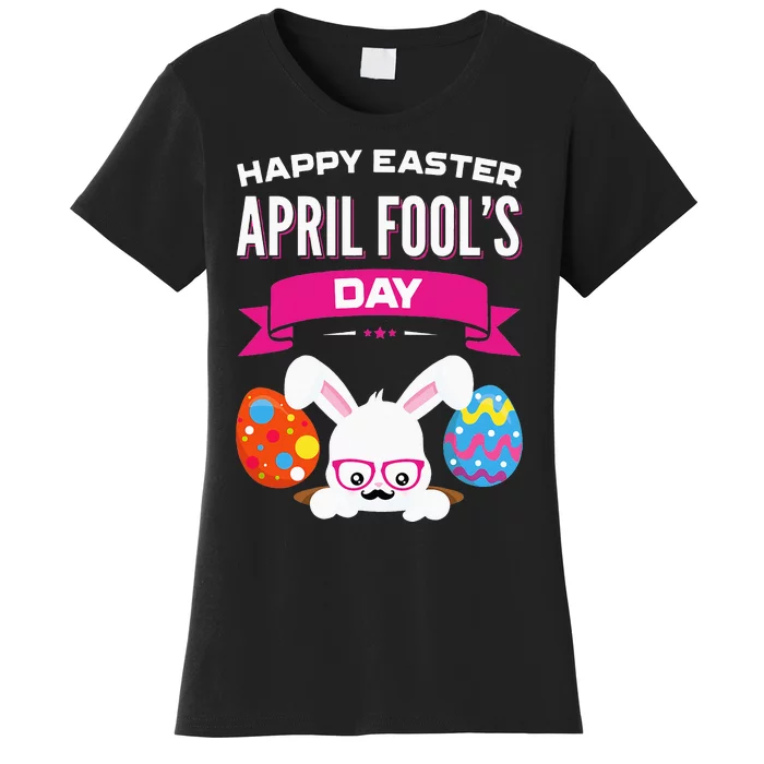 Happy Easter April Fool's Day Gift Easter 2018 Nerdy Women's T-Shirt