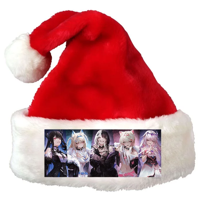 Hololive English Advent Halloween 2024 Premium Christmas Santa Hat