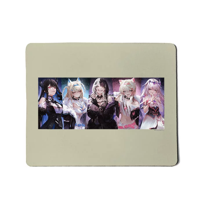 Hololive English Advent Halloween 2024 Mousepad