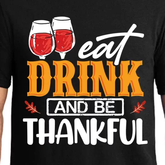 Holiday Eat And Be Thankful Gift Pajama Set