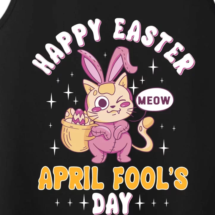 Happy Easter April Fools Day Prank Jokester Holiday Gift Performance Tank