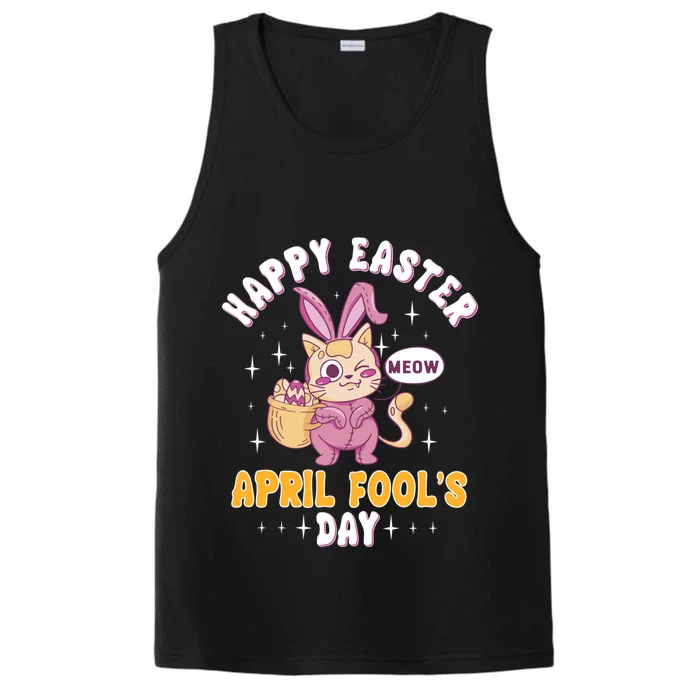 Happy Easter April Fools Day Prank Jokester Holiday Gift Performance Tank