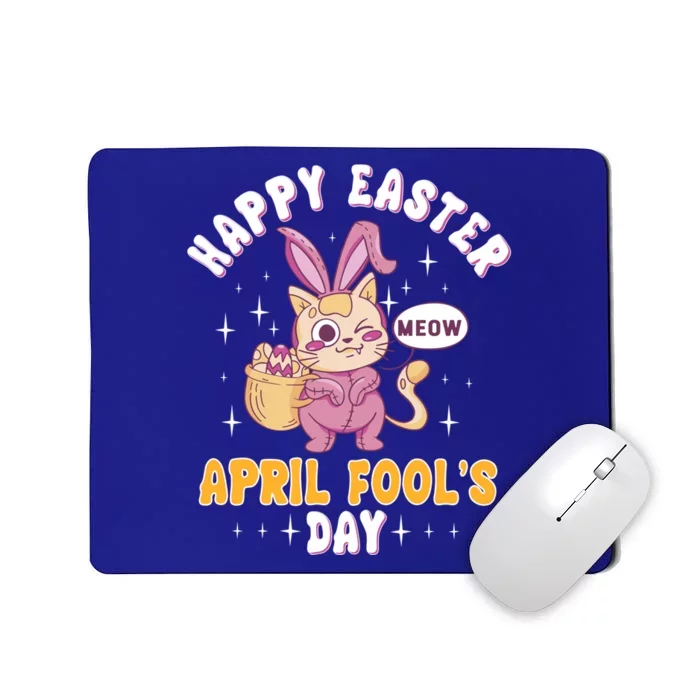 Happy Easter April Fools Day Prank Jokester Holiday Gift Mousepad