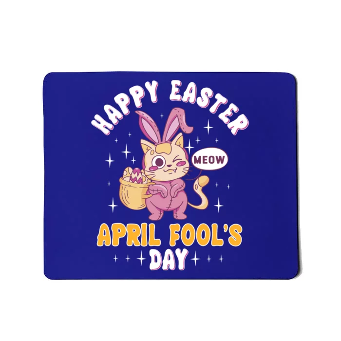 Happy Easter April Fools Day Prank Jokester Holiday Gift Mousepad