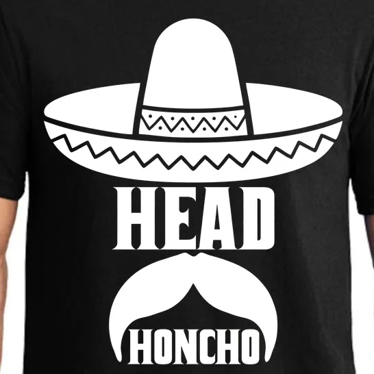 Head Honcho Sombrero Moustache Funny Cinco De Mayo Pajama Set