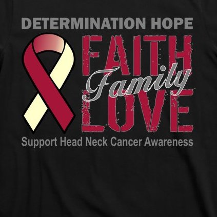 Head Neck Cancer Awareness T-Shirt
