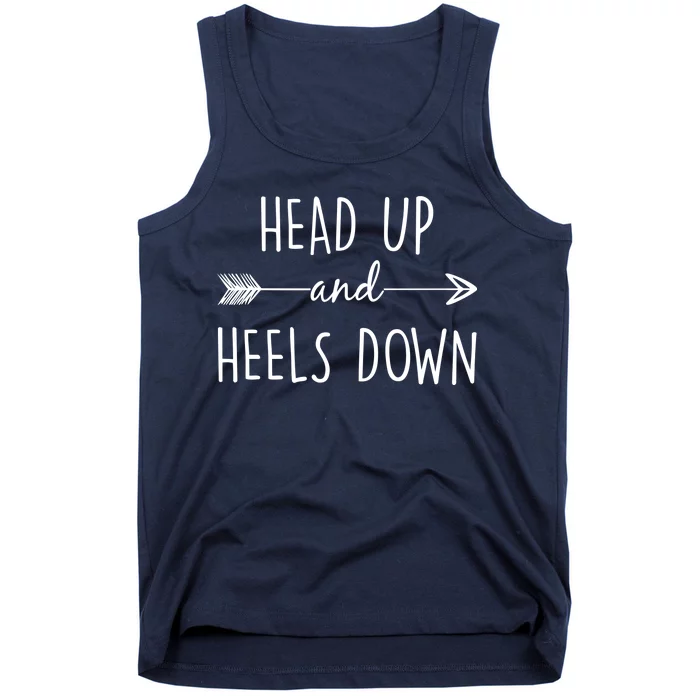 Head Up And Heels Down Tank Top