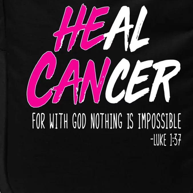 Heal Breast Cancer With God Impact Tech Backpack