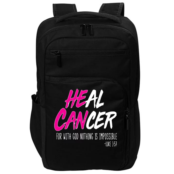 Heal Breast Cancer With God Impact Tech Backpack