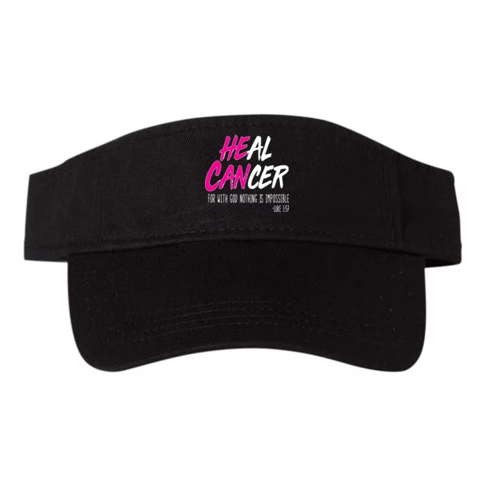 Heal Breast Cancer With God Valucap Bio-Washed Visor