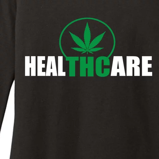 Health Care THC Weed Womens CVC Long Sleeve Shirt