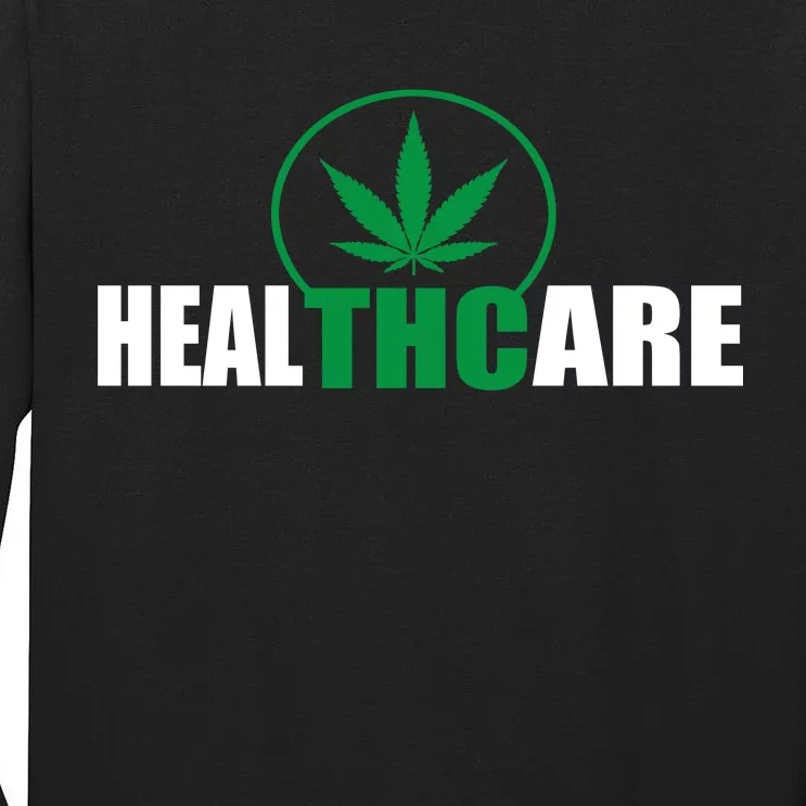 Health Care THC Weed Tall Long Sleeve T-Shirt