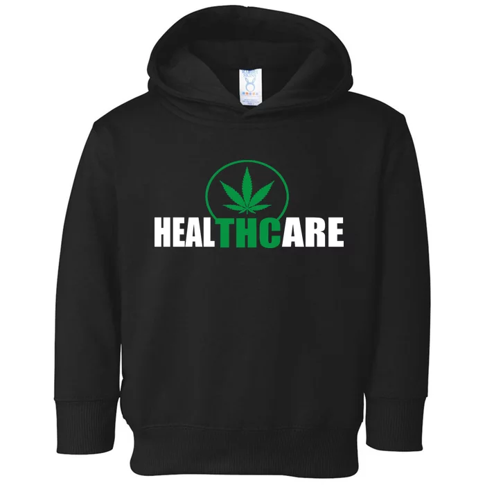 Health Care THC Weed Toddler Hoodie