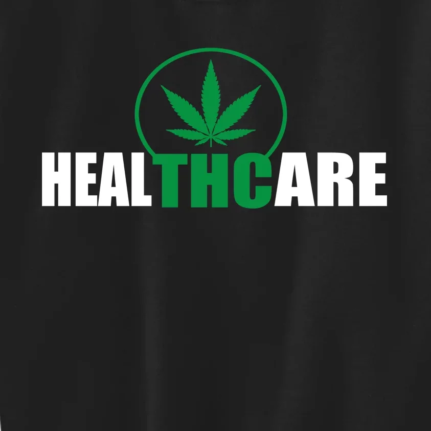 Health Care THC Weed Kids Sweatshirt