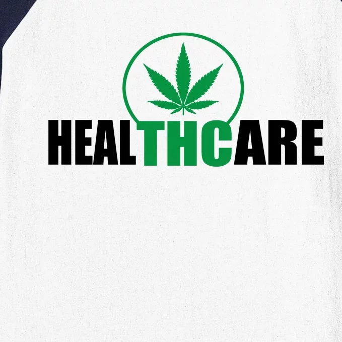 Health Care THC Weed Baseball Sleeve Shirt