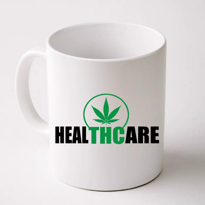 Health Care THC Weed Front & Back Coffee Mug