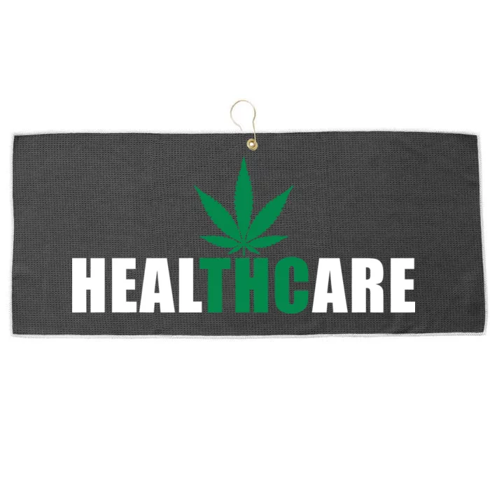 Healthcare Medical Marijuana Weed Large Microfiber Waffle Golf Towel