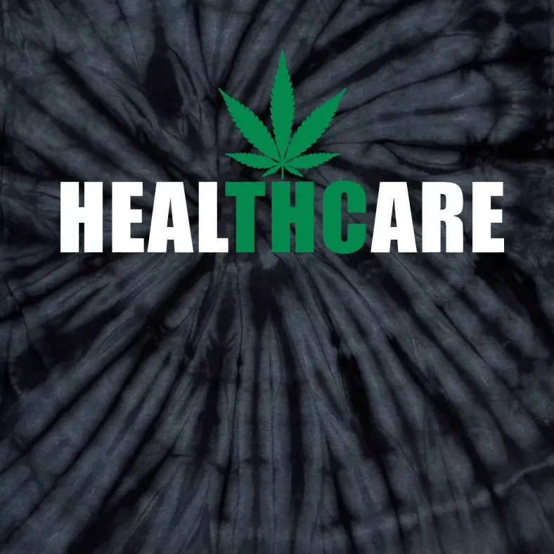 Healthcare Medical Marijuana Weed Tie-Dye T-Shirt