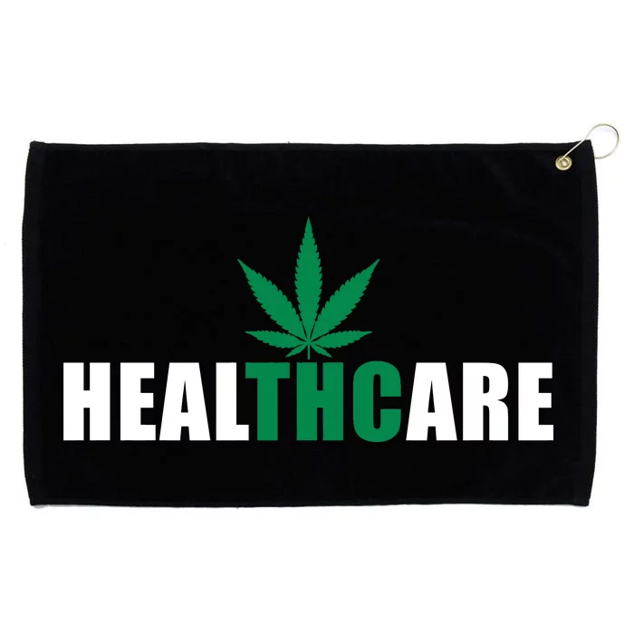 Healthcare Medical Marijuana Weed Grommeted Golf Towel