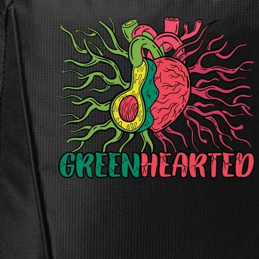 Heart And Avocado City Backpack