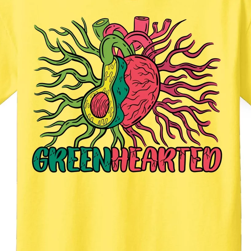 Heart And Avocado Kids T-Shirt