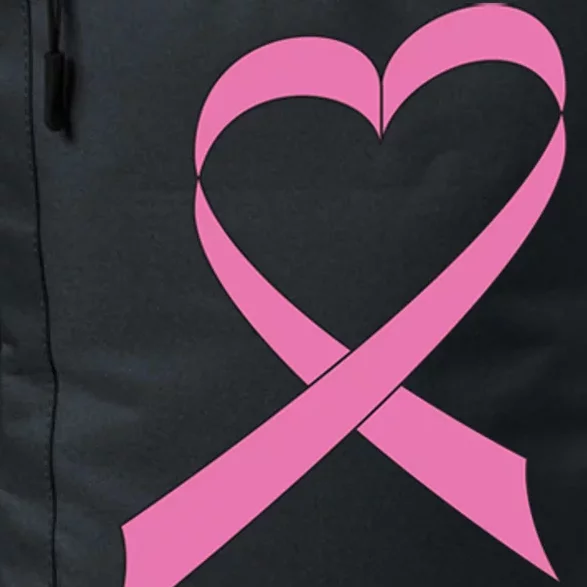 Heart Breast Cancer Ribbon Daily Commute Backpack