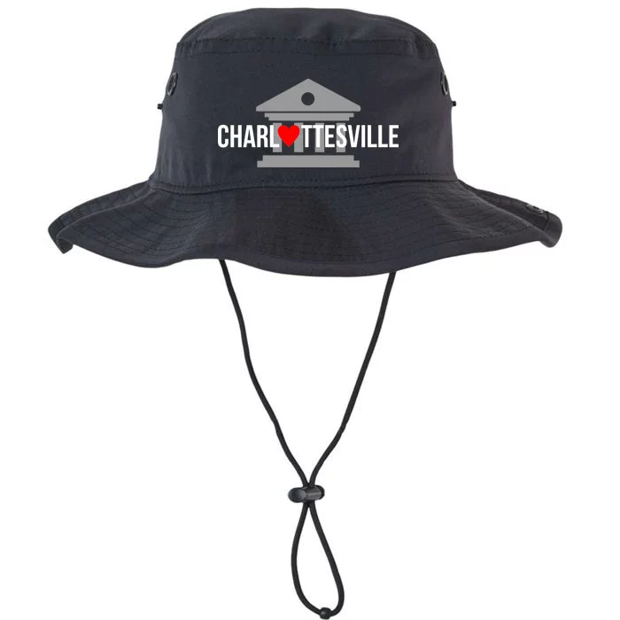 Heart Charlottesville Legacy Cool Fit Booney Bucket Hat