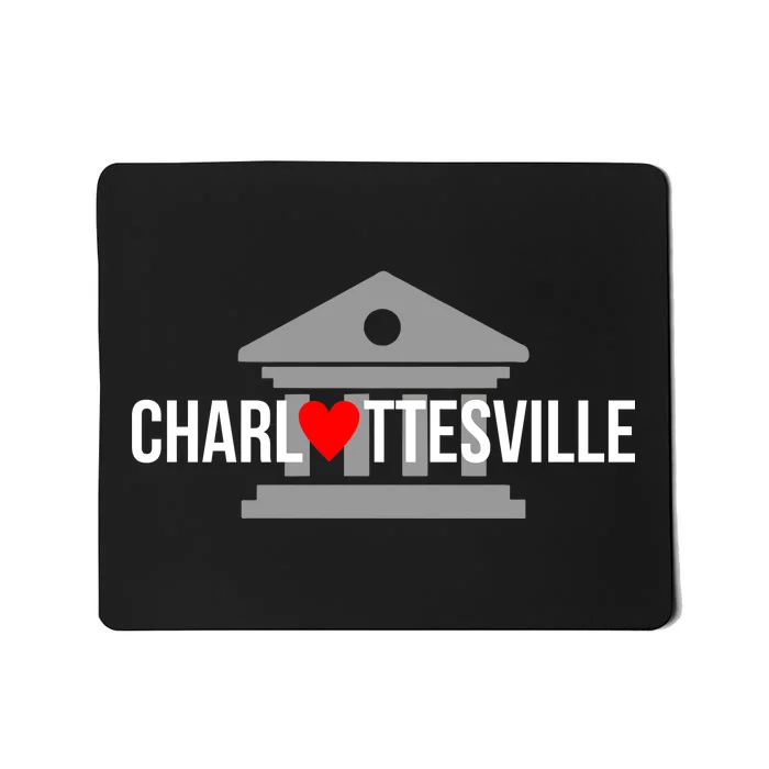 Heart Charlottesville Mousepad