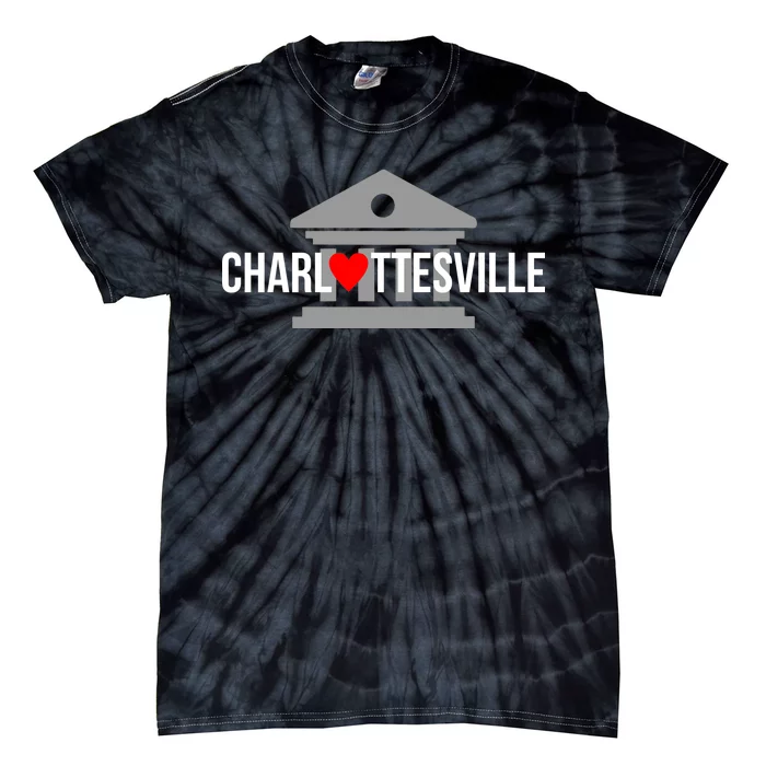 Heart Charlottesville Tie-Dye T-Shirt