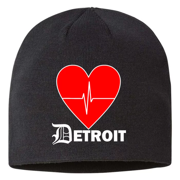 Heart Detroit Pulse 8 1/2in Sustainable Knit Beanie