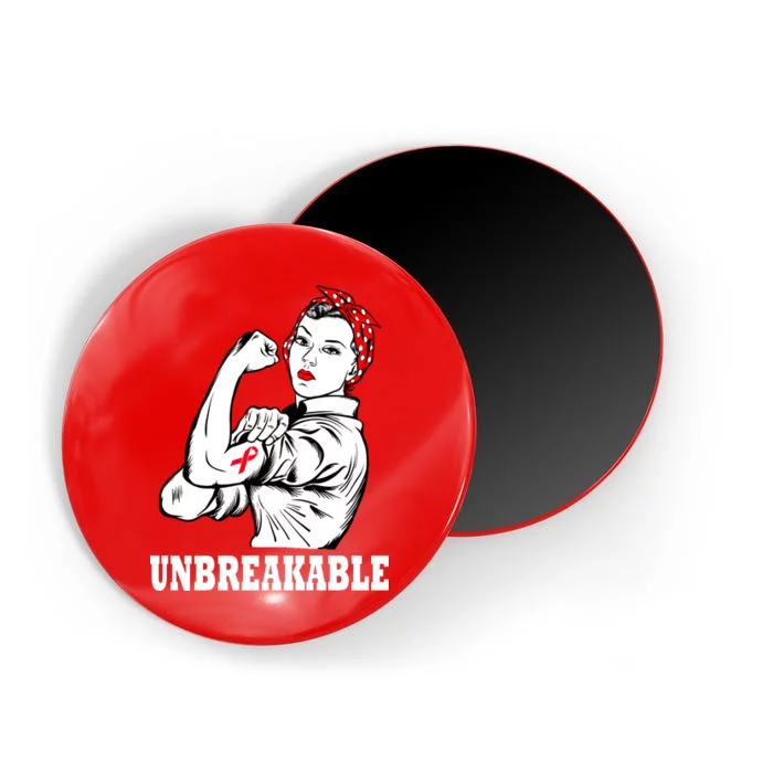 Heart Diseases Unbreakable We Can Do It Magnet