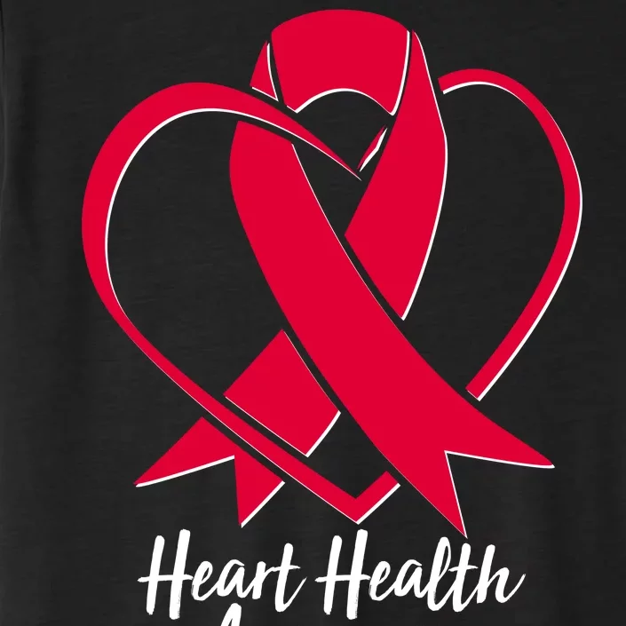 Heart Health Awareness Ribbon ChromaSoft Performance T-Shirt