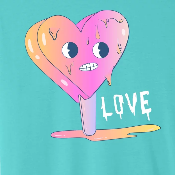 Heart Melting Popsicle Love ChromaSoft Performance T-Shirt