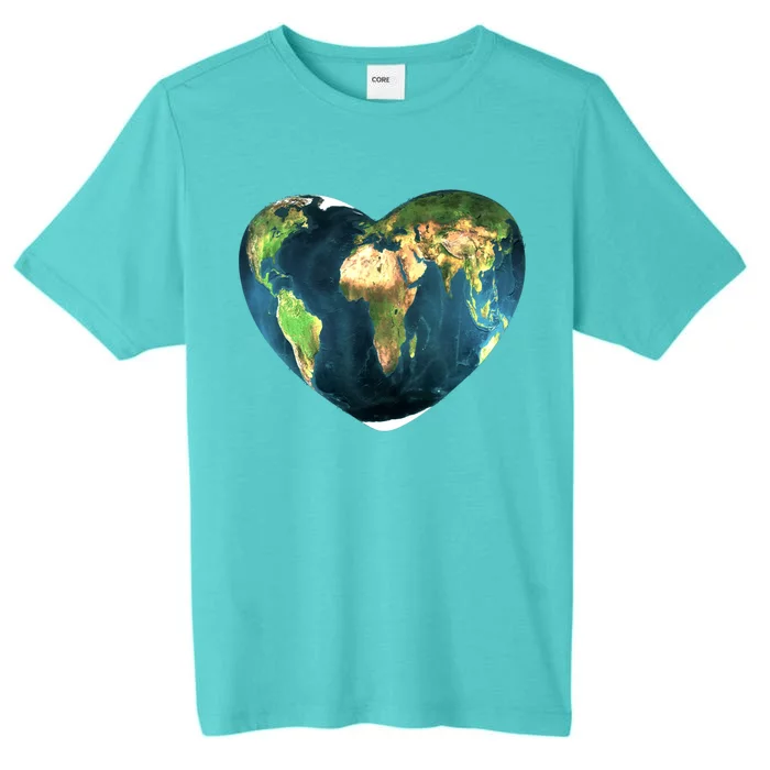 Heart Of The World Love Earth ChromaSoft Performance T-Shirt