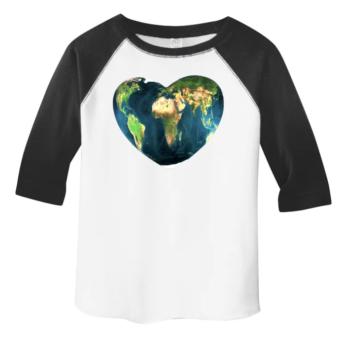 Heart Of The World Love Earth Toddler Fine Jersey T-Shirt