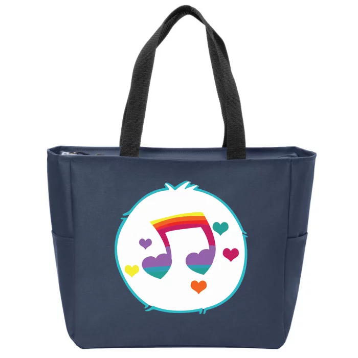 Heart Song Bear Halloween Costume Zip Tote Bag