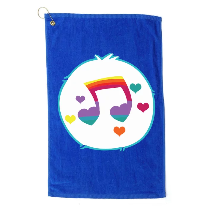 Heart Song Bear Halloween Costume Platinum Collection Golf Towel